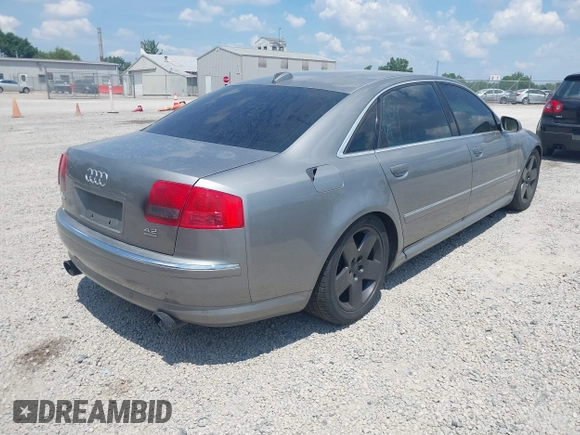 2004 Audi A8 with VIN WAUML44E74N015221, listed as a IAAI auction lot 42729148 with 165,725 mi miles and . Bid and sale history available at DreamBid. Image 4.