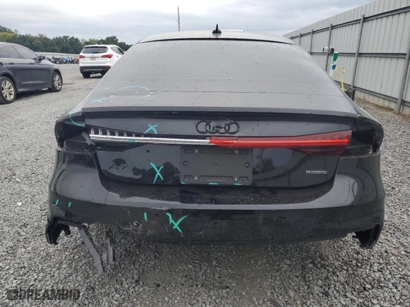 2023 Audi A7 Prestige with VIN WAUV2BF28PN042818, listed as a Copart auction lot 70894594 with 5,486 mi miles and Salvage Title. Bid and sale history available at carsss.com. Image 6.