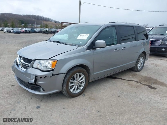 2019 Dodge Grand Caravan SXT with VIN 2C4RDGCG4KR543387, listed as a IAAI auction lot 41886447 with 120,572 mi miles. Bid and sale history available at carsss.com. Image 2.