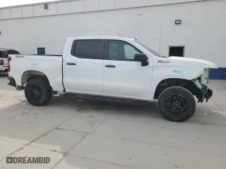 2019 Chevrolet Silverado 1500 Custom Trail Boss with VIN 1GCPYCEH3KZ236177, listed as a Copart auction lot 46128965 with 72,063 mi miles and Salvage Title. Bid and sale history available at carsss.com. Image 4.