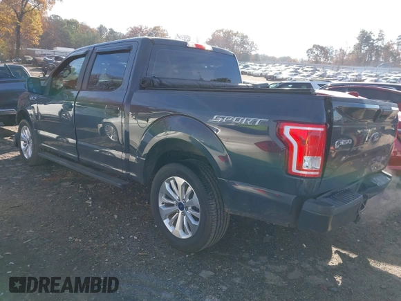 2016 Ford F-150 XL with VIN 1FTEW1CF9GFD11248, listed as a IAAI auction lot 40961712 with 142,504 mi miles and . Bid and sale history available at carsss.com. Image 3.