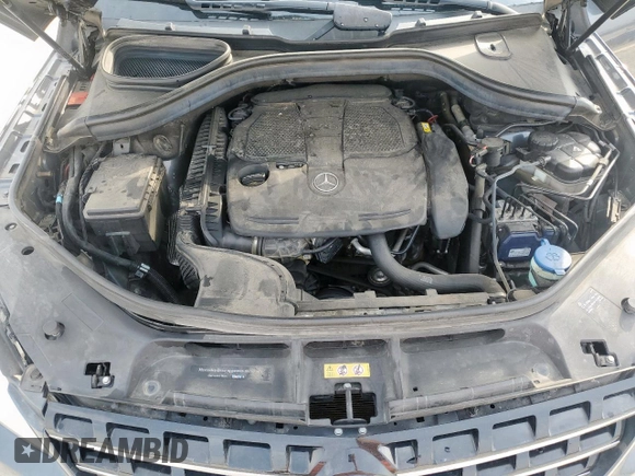 2015 Mercedes-Benz M 350 with VIN 4JGDA5JB1FA549118, listed as a Copart auction lot 56666645 with 138,844 mi miles and Salvage title. Bid and sale history available at DreamBid. Image 12.