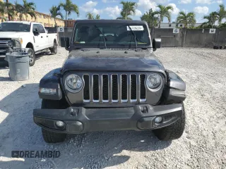 2021 Jeep Gladiator Overland z VIN 1C6HJTFG0ML574762, wystawiony jako Copart lot #54728225 z przebiegiem 32 284 mil mil oraz Szkoda całkowita • Salvage title. Historia ofert i sprzedaży dostępna na DreamBid. Obrazek 5.