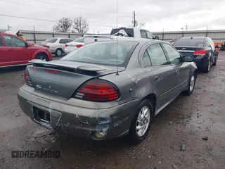 2003 Pontiac Grand Am SE1 with VIN 1G2NF52E03C273764, listed as a IAAI auction lot 41614581 with 208,369 mi miles. Bid and sale history available at carsss.com. Image 4.