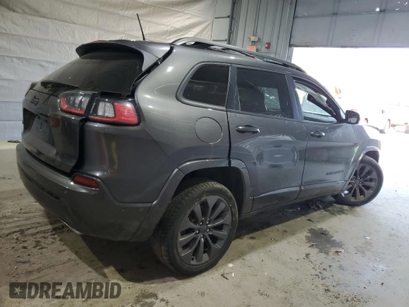 2020 Jeep Cherokee High Altitude with VIN 1C4PJMDN7LD539768, listed as a Copart auction lot 55620465 with Not provided miles and Salvage title. Bid and sale history available at DreamBid. Image 3.