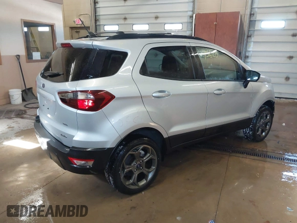 2018 Ford EcoSport SES with VIN MAJ6P1CL8JC224544, listed as a IAAI auction lot 41595620 with 57,866 mi miles and . Bid and sale history available at DreamBid. Image 4.