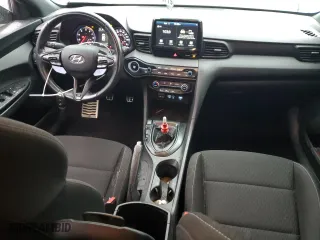 2019 Hyundai Veloster N with VIN KMHT36AH7KU002296, listed as a Copart auction lot 83427504 with 54,898 mi miles and Salvage Title. Bid and sale history available at carsss.com. Image 8.