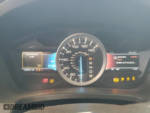 2015 Ford Explorer Limited z VIN 1FM5K7F84FGB81704, wystawiony jako Copart lot #56154955 z przebiegiem 149 372 mil mil oraz Szkoda całkowita • Salvage title. Historia ofert i sprzedaży dostępna na DreamBid. Obrazek 9.