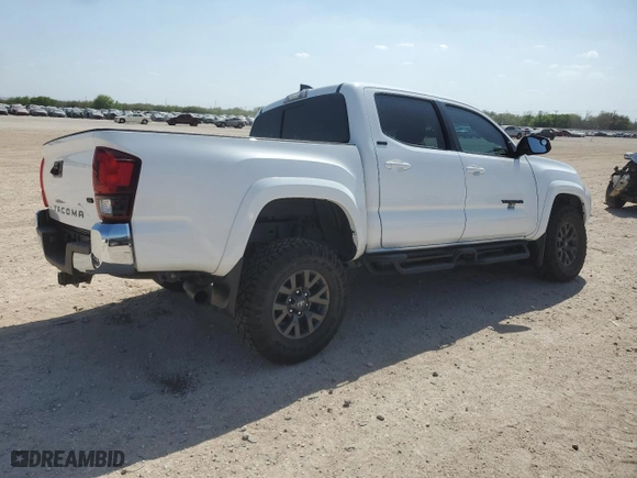 2023 Toyota Tacoma 2WD SR5 with VIN 3TMAZ5CN2PM215711, listed as a Copart auction lot 50467845 with 22,831 mi miles and Salvage Title. Bid and sale history available at carsss.com. Image 3.