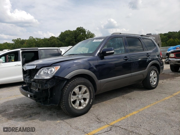 2008 Kia Borrego LX with VIN KNDJH741X85008548, listed as a Copart auction lot 70752874 with 83,441 mi miles and Salvage Title. Bid and sale history available at carsss.com. Image 1.