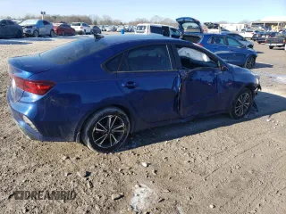 2023 Kia Forte LXS with VIN 3KPF24AD3PE625555, listed as a Copart auction lot 88743755 with 35,660 mi miles and Salvage Title. Bid and sale history available at carsss.com. Image 3.