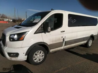 2024 Ford Transit Passenger Wagon XL with VIN 1FBAX2YG1RKA02357, listed as a IAAI auction lot 41798726 with 23,315 mi miles. Bid and sale history available at carsss.com. Image 14.