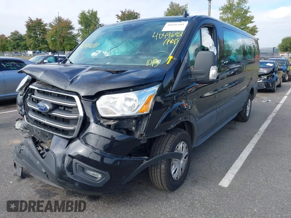 2020 Ford Transit Passenger XL with VIN 1FBAX2Y80LKA61271, listed as a IAAI auction lot 41497835 with 105,880 mi miles and . Bid and sale history available at DreamBid. Image 2.