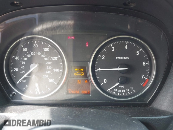 2008 BMW 3 Series 328xi with VIN WBAVC935X8K042486, listed as a IAAI auction lot 42471875 with 178,268 mi miles and . Bid and sale history available at DreamBid. Image 7.