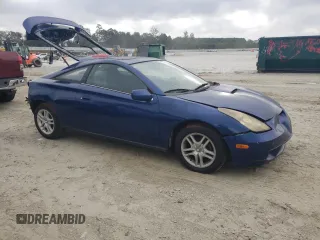 2000 Toyota Celica GT with VIN JTDDR32T2Y0012212, listed as a Copart auction lot 71262994 with 172,657 mi miles and Salvage Title. Bid and sale history available at carsss.com. Image 4.