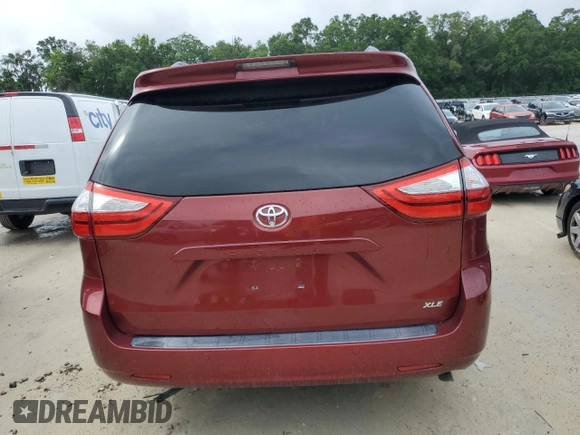 2015 Toyota Sienna XLE with VIN 5TDYK3DC4FS643881, listed as a Copart auction lot 56684635 with 137,781 mi miles and Salvage Title. Bid and sale history available at DreamBid. Image 6.