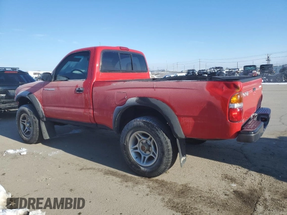 2001 Toyota Tacoma with VIN 5TEPM62N41Z725309, listed as a Copart auction lot 44757285 with 160,028 mi miles and Salvage title. Bid and sale history available at DreamBid. Image 2.