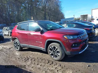 2022 Jeep Compass Limited z VIN 3C4NJDCB9NT193699, wystawiony jako IAAI lot #41574414 z przebiegiem 18 738 mil mil oraz . Historia ofert i sprzedaży dostępna na DreamBid. Obrazek 14.