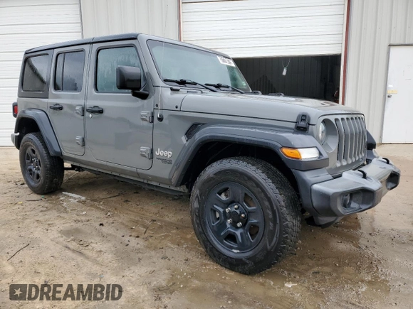 2018 Jeep Wrangler Unlimited Sport z VIN 1C4HJXDN5JW229707, wystawiony jako Copart lot #57170675 z przebiegiem 87 215 mil mil oraz Czysty tytuł • Clean title. Historia ofert i sprzedaży dostępna na DreamBid. Obrazek 4.