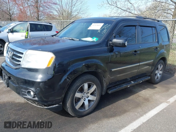 2012 Honda Pilot Touring with VIN 5FNYF4H96CB041380, listed as a IAAI auction lot 41941615 with 137,537 mi miles and . Bid and sale history available at DreamBid. Image 17.