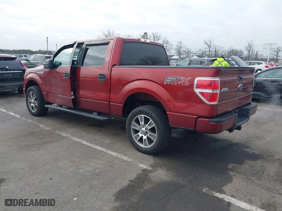2014 Ford F-150 XL with VIN 1FTFW1EF5EKD08613, listed as a IAAI auction lot 41737964 with 96,554 mi miles. Bid and sale history available at carsss.com. Image 3.