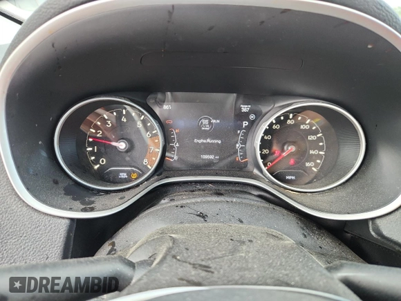 2019 Jeep Compass Sport z VIN 3C4NJCAB8KT615860, wystawiony jako Copart lot #60784545 z przebiegiem 109 592 mil mil oraz Szkoda całkowita • Salvage title. Historia ofert i sprzedaży dostępna na DreamBid. Obrazek 9.