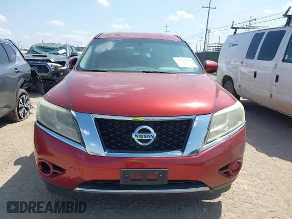 2015 Nissan Pathfinder SV z VIN 5N1AR2MN4FC613432, wystawiony jako IAAI lot #42210404 z przebiegiem 157 815 mil mil oraz . Historia ofert i sprzedaży dostępna na DreamBid. Obrazek 12.