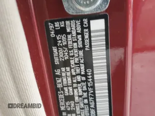 1997 Mercedes-Benz SL-Class with VIN WDBFA67F7VF154440, listed as a Copart auction lot 89329915 with 142,966 mi miles and Salvage Title. Bid and sale history available at carsss.com. Image 15.