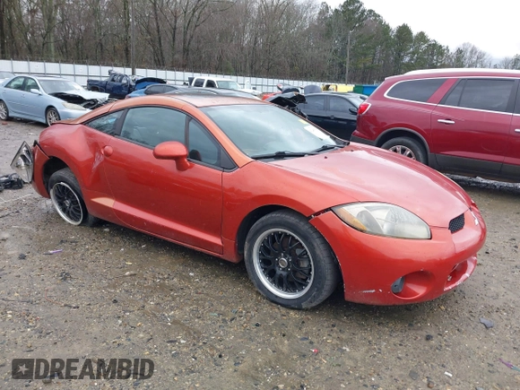 2007 Mitsubishi Eclipse GS with VIN 4A3AK24FX7E022171, listed as a IAAI auction lot 41248350 with 188,228 mi miles and . Bid and sale history available at DreamBid. Image 1.