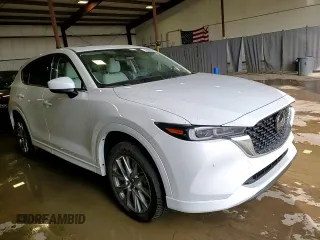 2025 Mazda CX-5 2.5 S Premium Plus Package with VIN JM3KFBEM7S0578797, listed as a Copart auction lot 46307845 with 3,625 mi miles and Salvage Title. Bid and sale history available at carsss.com. Image 14.
