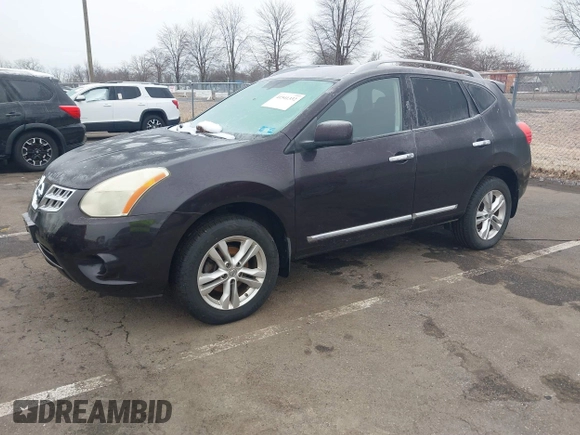 2012 Nissan Rogue SV with VIN JN8AS5MV6CW377343, listed as a IAAI auction lot 41541332 with 118,214 mi miles and . Bid and sale history available at DreamBid. Image 2.