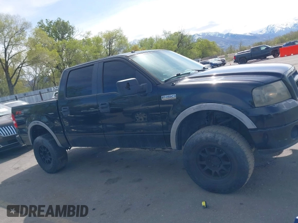 2008 Ford F-150 XLT with VIN 1FTPW14V28FC26851, listed as a IAAI auction lot 42055576 with 156,119 mi miles. Bid and sale history available at carsss.com. Image 13.
