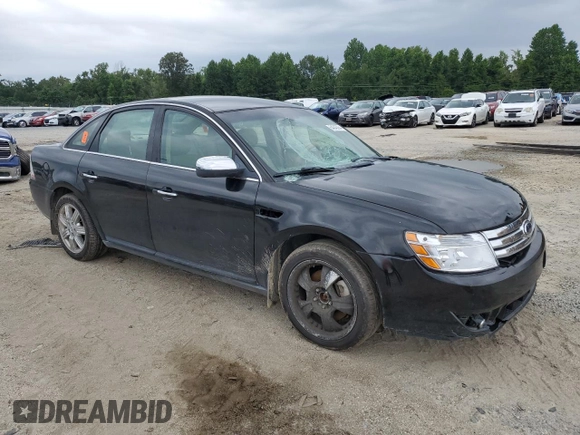 2008 Ford Taurus Limited with VIN 1FAHP25W18G168276, listed as a Copart auction lot 64043364 with 123,523 mi miles and Salvage Title. Bid and sale history available at carsss.com. Image 4.