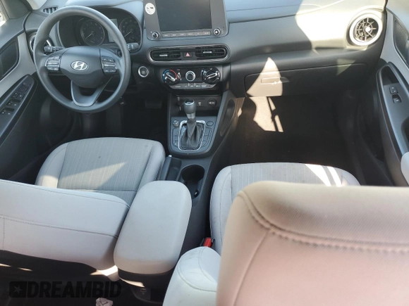 2023 Hyundai Kona SEL with VIN KM8K62AB9PU018823, listed as a Copart auction lot 54870305 with 24,585 mi miles and Clean Title. Bid and sale history available at DreamBid. Image 8.