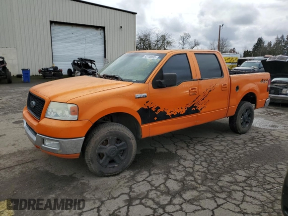 2004 Ford F-150 XLT with VIN 1FTRW14W14KB81680, listed as a Copart auction lot 43748835 with 111,556 mi miles and Clean Title. Bid and sale history available at carsss.com. Image 1.