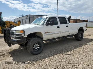 2006 GMC Sierra 2500HD SL with VIN 1GTHK23D06F235852, listed as a Copart auction lot 57727725 with 219,614 mi miles and Clean title. Bid and sale history available at DreamBid. Image 1.
