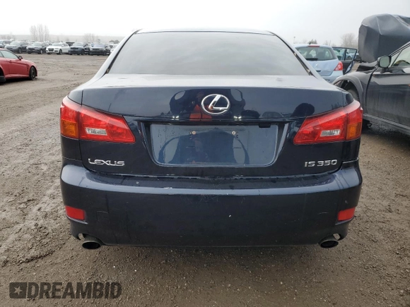 2006 Lexus IS 350 with VIN JTHBE262965000071, listed as a Copart auction lot 82420324 with 203,383 mi miles and Clean title. Bid and sale history available at DreamBid. Image 6.