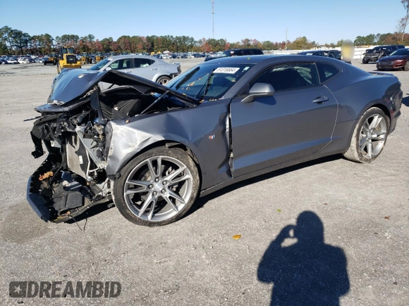 2022 Chevrolet Camaro 1LT with VIN 1G1FB1RS4N0123766, listed as a Copart auction lot 81316664 with 43,075 mi miles and Salvage Title. Bid and sale history available at carsss.com. Image 1.
