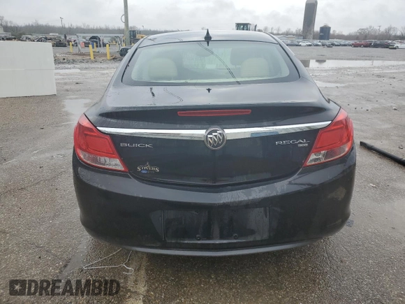 2011 Buick Regal CXL RL1 with VIN 2G4GN5EC0B9179175, listed as a Copart auction lot 87272024 with 107,780 mi miles and Salvage Title. Bid and sale history available at DreamBid. Image 6.