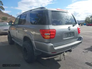2001 Toyota Sequoia SR5 with VIN 5TDZT34A91S032950, listed as a IAAI auction lot 41406720 with 261,140 mi miles. Bid and sale history available at carsss.com. Image 3.