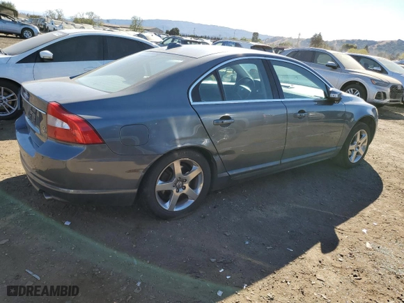 2008 Volvo S80 3.0L Turbo with VIN YV1AH992281065194, listed as a Copart auction lot 78327354 with 135,470 mi miles and Salvage Title. Bid and sale history available at carsss.com. Image 3.