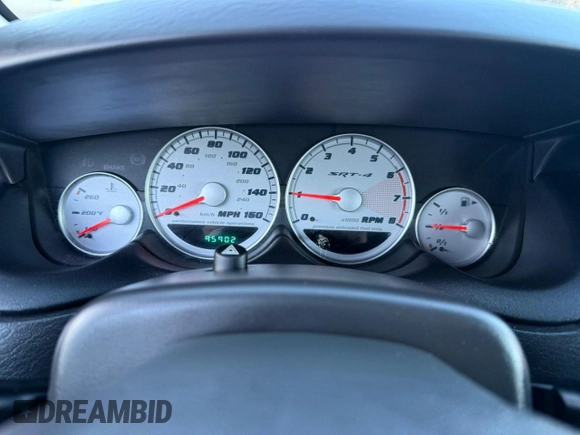 2005 Dodge Neon SRT-4 with VIN 1B3ES66S15D125098, listed as a Copart auction lot 44760125 with 95,902 mi miles and Clean Title. Bid and sale history available at carsss.com. Image 8.