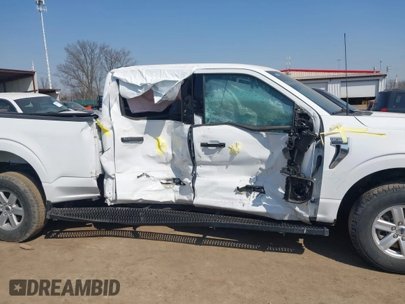 2023 Ford F-150 XL with VIN 1FTFW1E5XPKE18681, listed as a IAAI auction lot 41756786 with 40,101 mi miles. Bid and sale history available at carsss.com. Image 13.