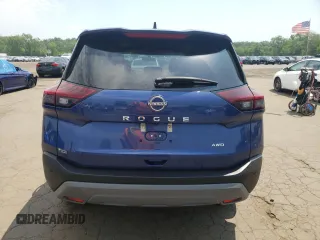 2023 Nissan Rogue S z VIN 5N1BT3AB2PC789631, wystawiony jako Copart lot #60482835 z przebiegiem 52 770 mil mil oraz Szkoda całkowita • Salvage title. Historia ofert i sprzedaży dostępna na DreamBid. Obrazek 6.