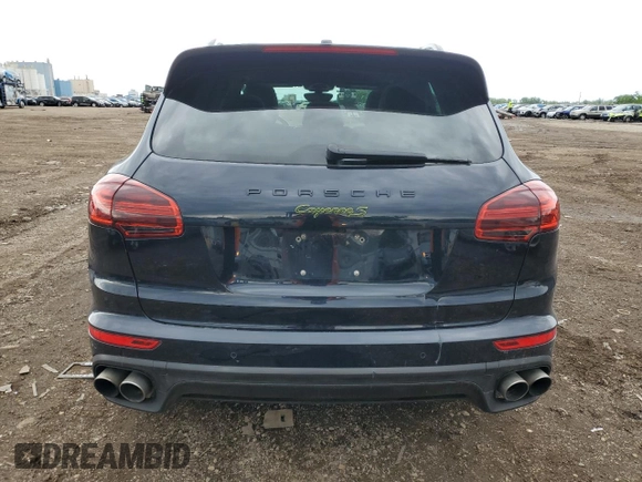 2017 Porsche Cayenne S E-Hybrid with VIN WP1AE2A27HLA75174, listed as a Copart auction lot 58209005 with 95,565 mi miles and Clean title. Bid and sale history available at DreamBid. Image 6.
