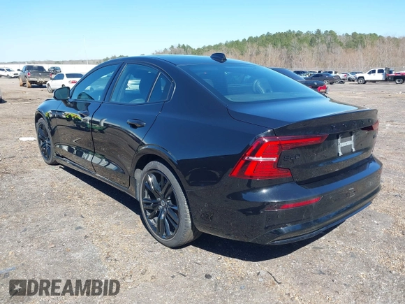 2024 Volvo S60 Plus Black Edition with VIN 7JRL12TH5RG280205, listed as a IAAI auction lot 41648046 with 38,391 mi miles and . Bid and sale history available at DreamBid. Image 3.