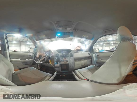 2012 Honda Pilot EX with VIN 5FNYF4H48CB023631, listed as a Copart auction lot 54163905 with 207,369 mi miles and Salvage Title. Bid and sale history available at DreamBid. Image 16.