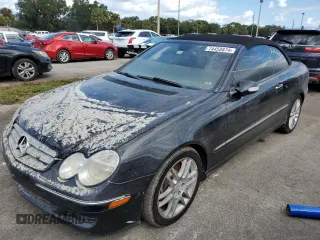 2008 Mercedes-Benz CLK 350 with VIN WDBTK56F88T099496, listed as a Copart auction lot 74458674 with Not Provided miles and Salvage Title. Bid and sale history available at DreamBid. Image 1.