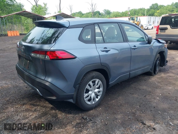 2023 Toyota Corolla Cross L with VIN 7MUAAAAGXPV060044, listed as a IAAI auction lot 42289062 with 29,837 mi miles and . Bid and sale history available at DreamBid. Image 4.