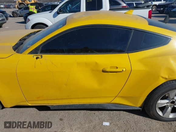 2024 Ford Mustang EcoBoost with VIN 1FA6P8TH4R5132190, listed as a IAAI auction lot 41390659 with 25,873 mi miles and . Bid and sale history available at DreamBid. Image 14.